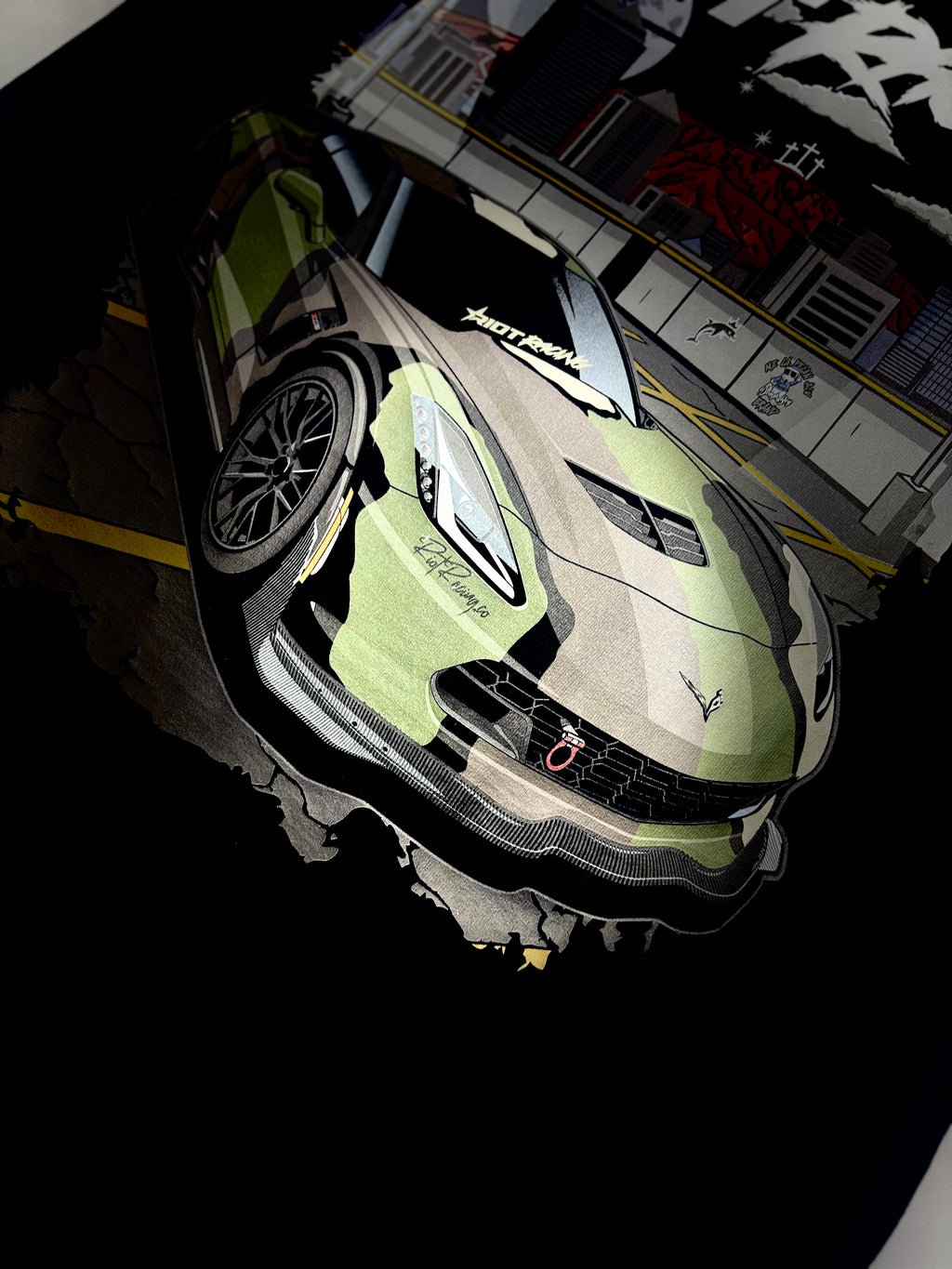 RiotRacing corvette T-Shirt